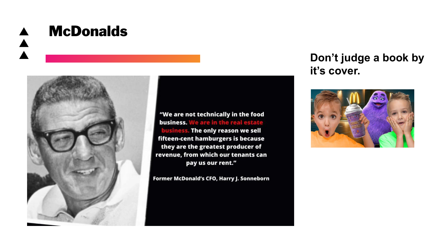 Slide 3: McDonalds