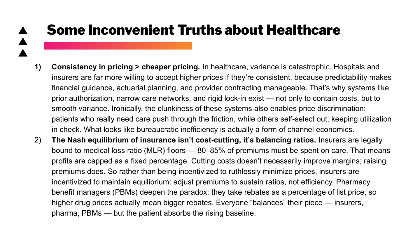 Slide 14: Some Inconvenient Truths About Healthcare