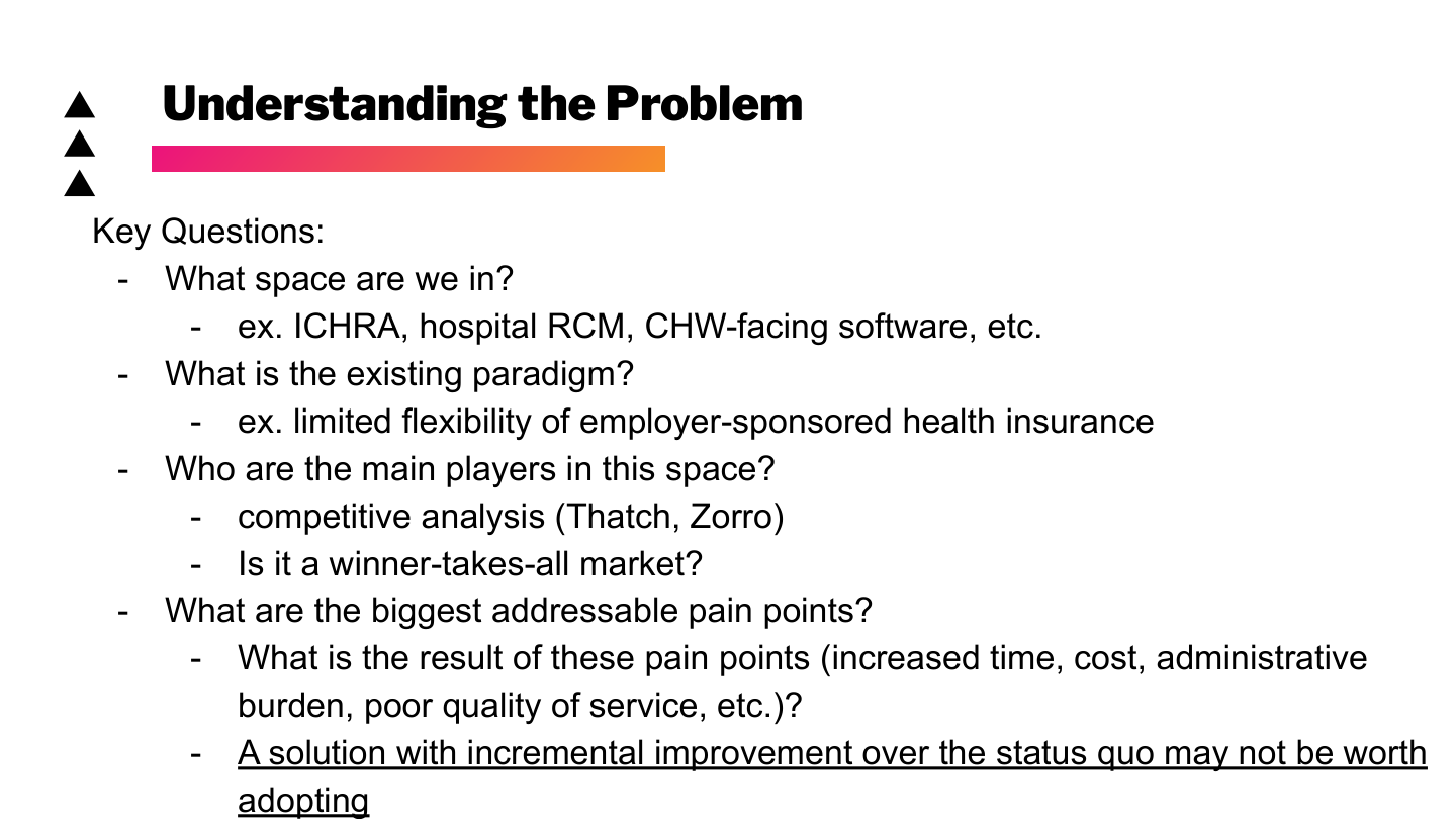 Slide 19: Understanding the Problem